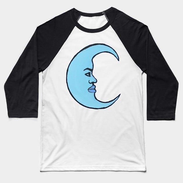 La Luna Baseball T-Shirt by SolteraCreative